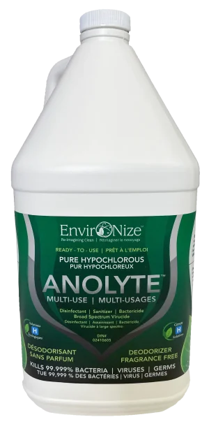 EnviroNize® Anolyte Multi-Use Disinfectant