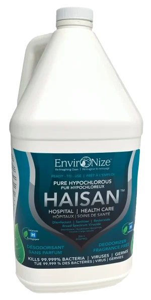 EnviroNize® HAISAN Hypochlorous Acid Hospital Grade Disinfectant